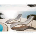 Resort Leisure Hotel Garden Natwimming Piscina de plástico Solón al aire libre Silla de playa Sol